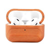 Handcrafted Natural Wooden Case for Airpods Pro 2nd Generation - Perfect Gift for Friends (Cherry)