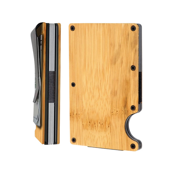 Wood Minimalist Wallet (20 pcs, 4 wood types) Wood Minimalist Wallet (20 pcs, 4 wood types)