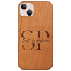 Monogram Custom Phone Case - Personalized Gift - P8