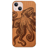 Octopus 2 - Engraved