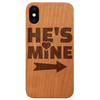 He's Mine - Engraved