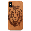 Lion Face 5 - Engraved