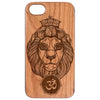 Heraldic Lion - Engraved