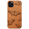 Flying Butterflies - Engraved