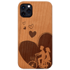 Cycling Couple - Engraved