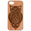 Owl 3 - Engraved